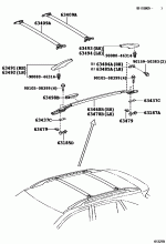 ROOF PANEL & BACK WINDOW GLASS 5